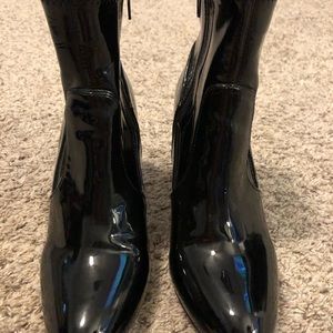 Steve Madden paten leather boots